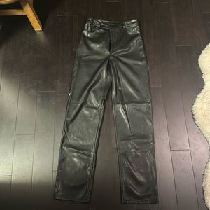 Dynamite faux leather pants